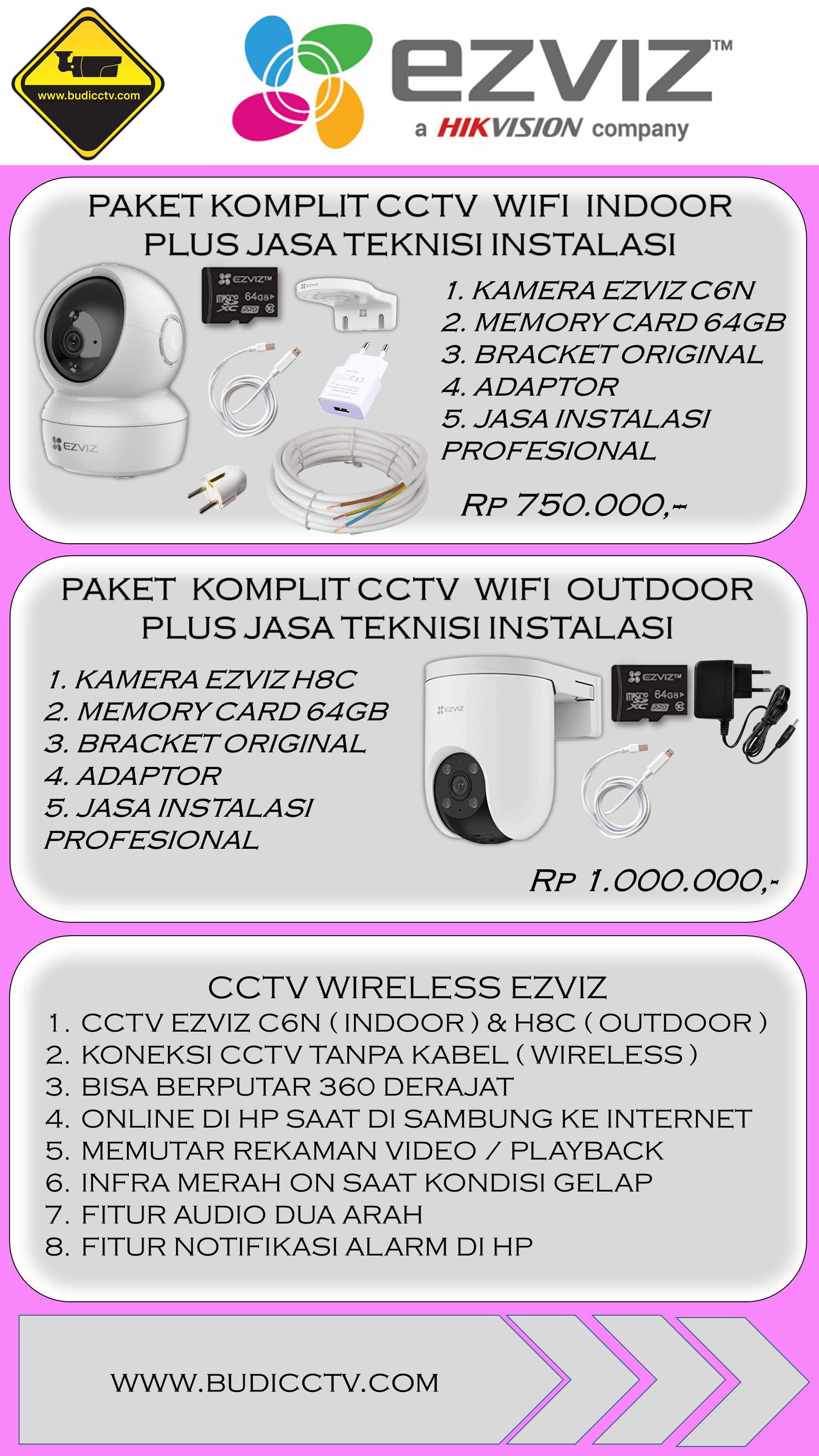 Brosur Wireless Ezviz