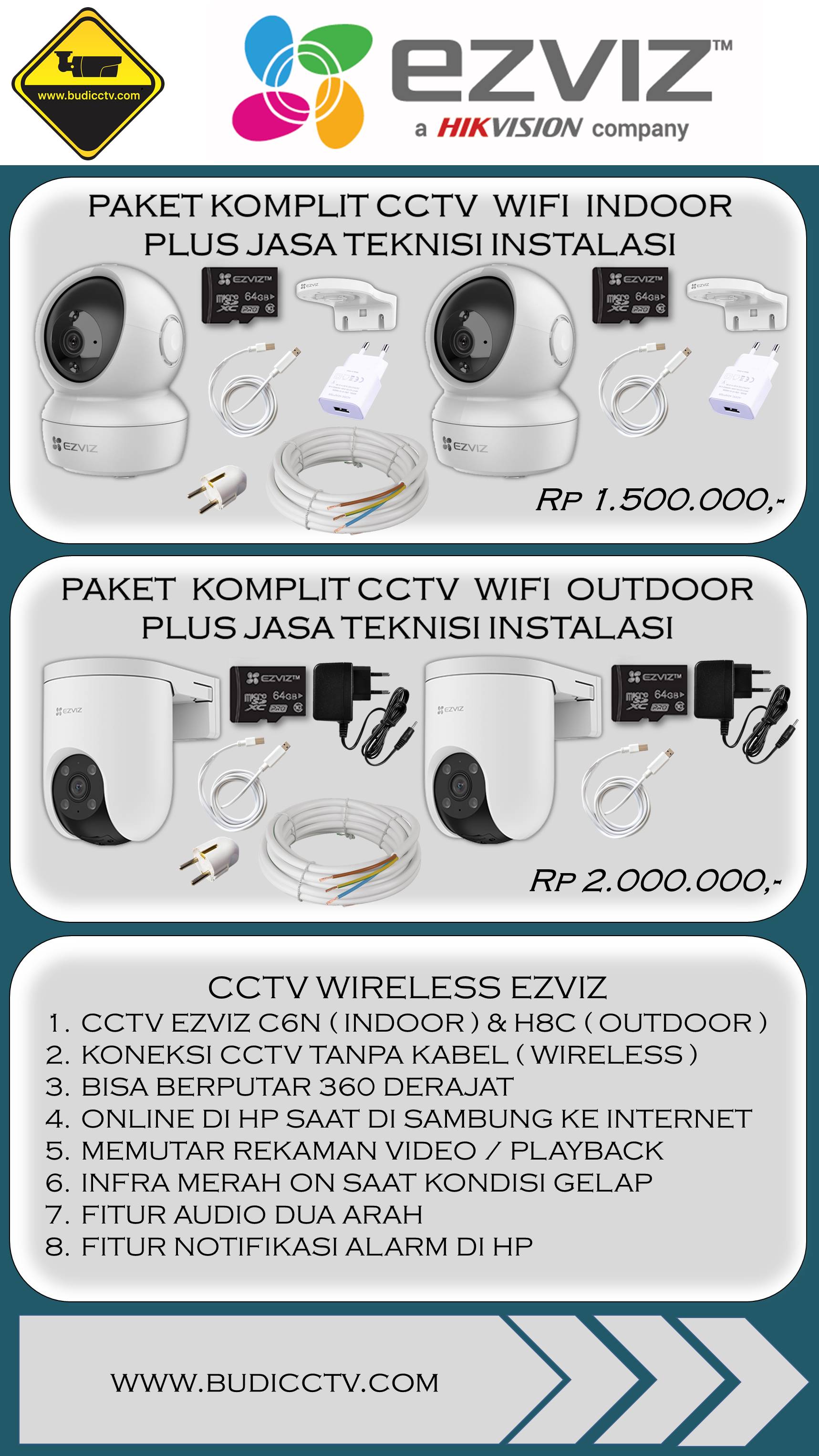 Brosur Wireless Ezviz