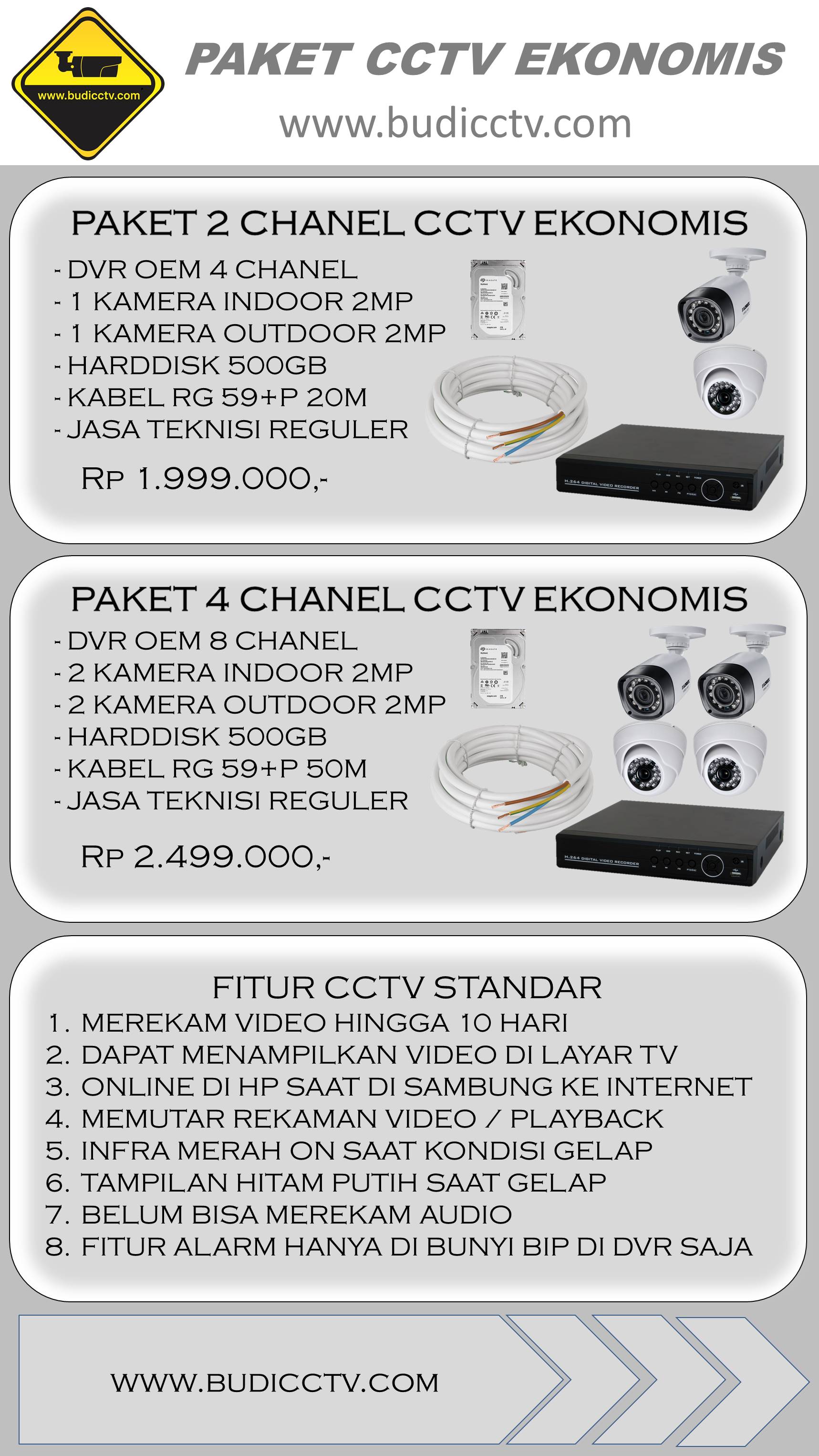 Brosur Paket Ekonomis