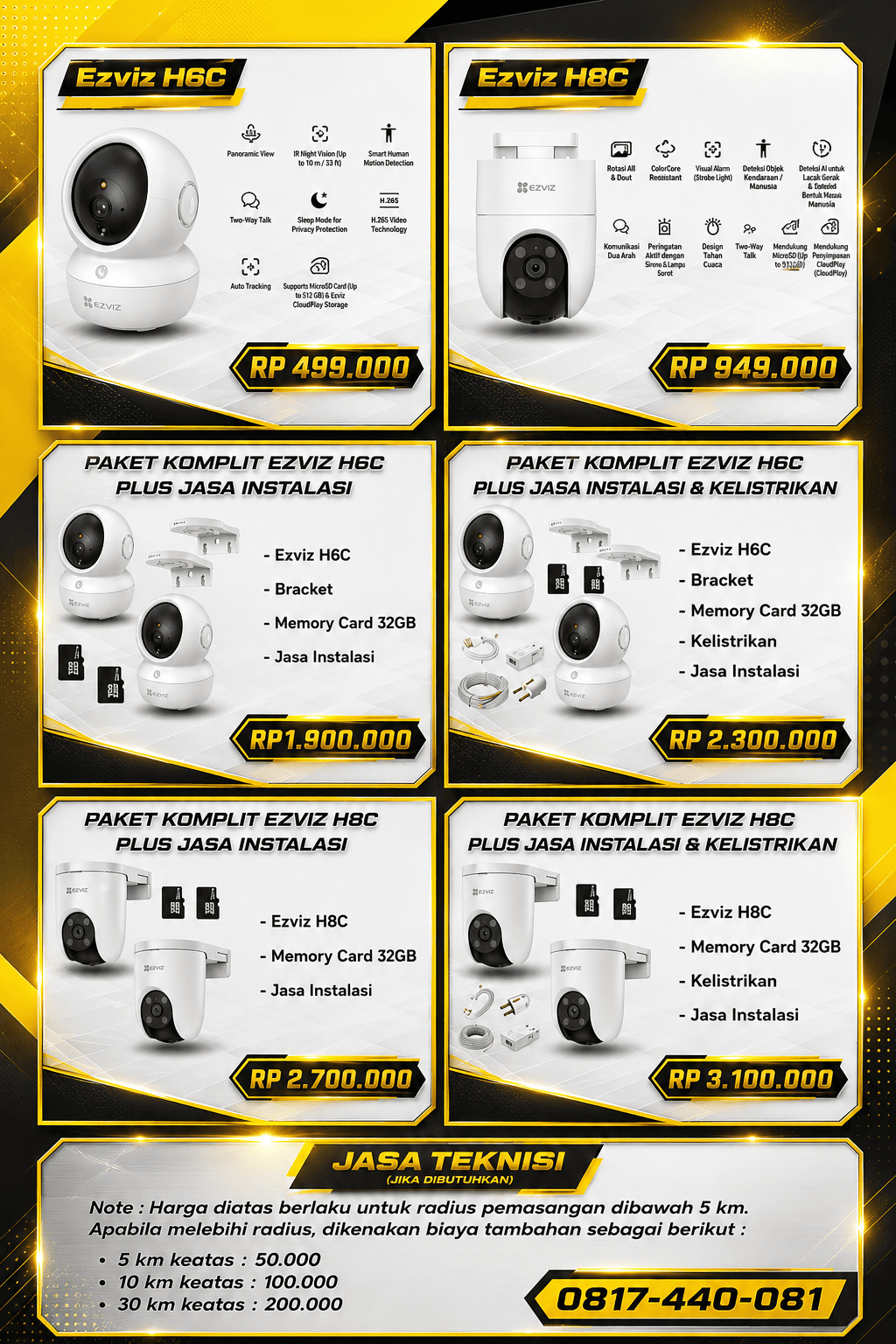Harga 10 - Budi CCTV